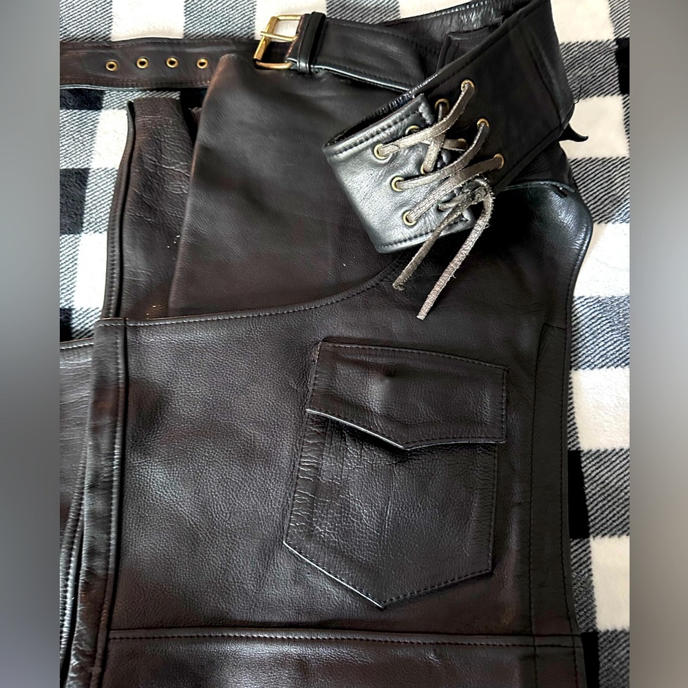 Leather Chaps size Large